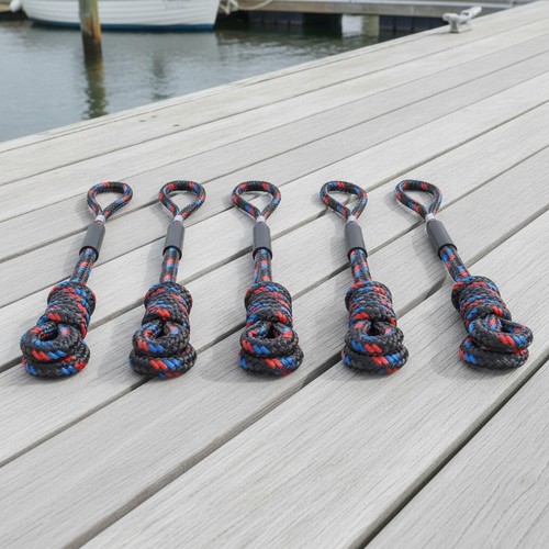 Bungee dock lines - bungee, boats