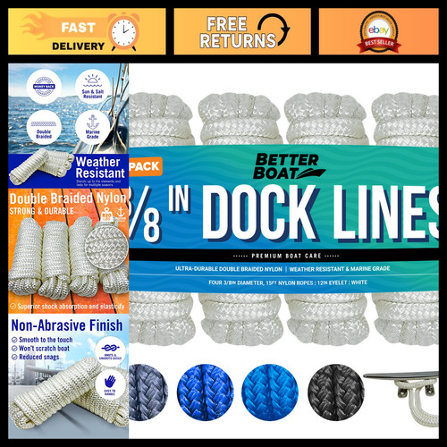Pack dock lines x - 4,