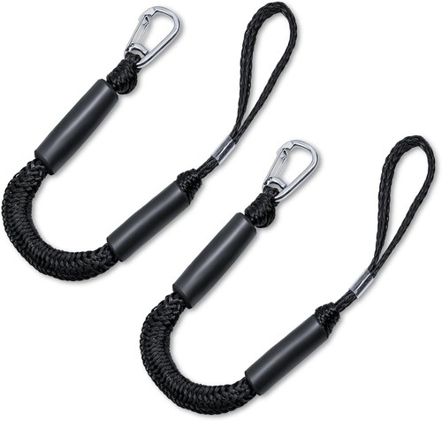 Bungee boat mooring lines - bungee,